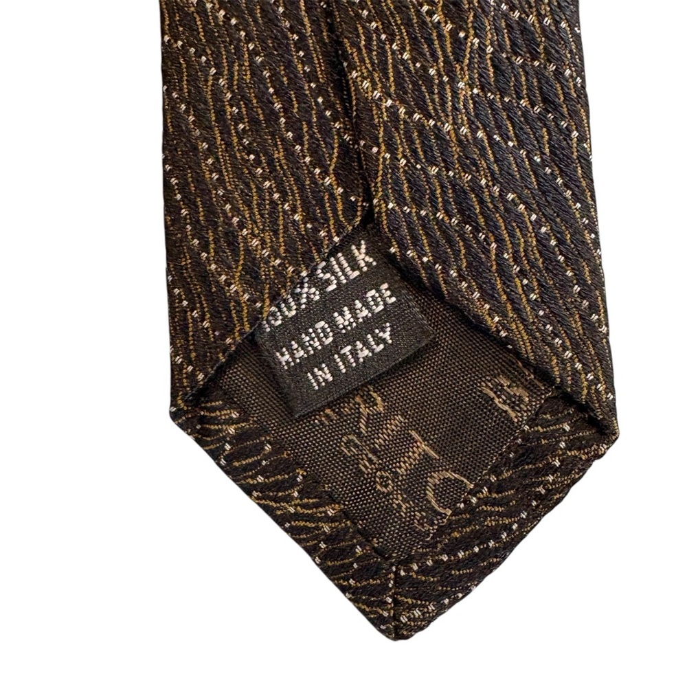 Vintage Biella Italy Britches Of‎ Georgetown Burgundy Preppy Silk Neck Tie - Picture 8 of 11